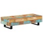 vidaXL Mesa de centro madera maciza reciclada y acero 120x50x30 cm vidaXL Mesa de centro madera maciza reciclada y acero 120x50x30 cm