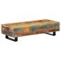 vidaXL Mesa de centro madera maciza reciclada y acero 120x50x30 cm vidaXL Mesa de centro madera maciza reciclada y acero 120x50x30 cm