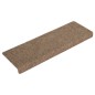 vidaXL Alfombrilla de escalera 15 uds tela punzonada crema 65x21x4 cm vidaXL Alfombrilla de escalera 15 uds tela punzonada crema 65x21x4 cm