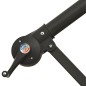 vidaXL Sombrilla voladiza 3,5 m azul vidaXL Sombrilla voladiza 3,5 m azul
