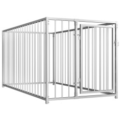 vidaXL Perrera de exterior 100x200x100 cm
