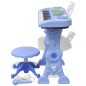 Piano de juguete de 37 teclas con taburete/micrófono para niños (Azul) Piano de juguete de 37 teclas con taburete/micrófono para niños (Azul)