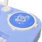 Piano de juguete de 37 teclas con taburete/micrófono para niños (Azul) Piano de juguete de 37 teclas con taburete/micrófono para niños (Azul)