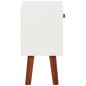 vidaXL Mesitas de noche 2 uds de madera maciza acacia 40x30x57 cm vidaXL Mesitas de noche 2 uds de madera maciza acacia 40x30x57 cm
