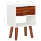 vidaXL Mesitas de noche 2 uds de madera maciza acacia 40x30x57 cm vidaXL Mesitas de noche 2 uds de madera maciza acacia 40x30x57 cm
