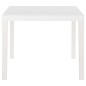 vidaXL Mesa de jardín PP blanco 150x90x72 cm vidaXL Mesa de jardín PP blanco 150x90x72 cm