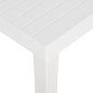 vidaXL Mesa de jardín PP blanco 150x90x72 cm vidaXL Mesa de jardín PP blanco 150x90x72 cm