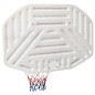 vidaXL Tablero de baloncesto polietileno blanco 109x71x3 cm vidaXL Tablero de baloncesto polietileno blanco 109x71x3 cm