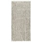 vidaXL Cortina mosquitera de chenilla gris claro y oscuro 100x220 cm vidaXL Cortina mosquitera de chenilla gris claro y oscuro 100x220 cm