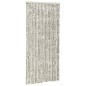 vidaXL Cortina mosquitera de chenilla gris claro y oscuro 100x220 cm vidaXL Cortina mosquitera de chenilla gris claro y oscuro 100x220 cm
