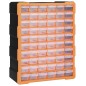 vidaXL Organizador multicajones con 60 cajones 38x16x47,5 cm vidaXL Organizador multicajones con 60 cajones 38x16x47,5 cm