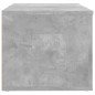 vidaXL Mueble para TV madera contrachapada gris hormigón 80x34x30 cm vidaXL Mueble para TV madera contrachapada gris hormigón 80x34x30 cm