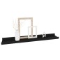 vidaXL Estantes de pared 4 unidades negro 60x9x3 cm vidaXL Estantes de pared 4 unidades negro 60x9x3 cm