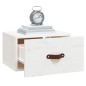 vidaXL Mesita de noche de pared blanco 40x29,5x22 cm vidaXL Mesita de noche de pared blanco 40x29,5x22 cm