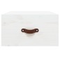 vidaXL Mesita de noche de pared blanco 40x29,5x22 cm vidaXL Mesita de noche de pared blanco 40x29,5x22 cm