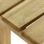 vidaXL Banco de jardín de madera de pino impregnada 90 cm vidaXL Banco de jardín de madera de pino impregnada 90 cm