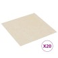 vidaXL Tarimas autoadhesivas 20 unidades PVC 1,86 m² beige vidaXL Tarimas autoadhesivas 20 unidades PVC 1,86 m² beige