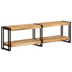 vidaXL Mueble de TV madera maciza de mango 140x30x40 cm