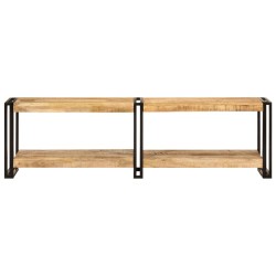 vidaXL Mueble de TV madera maciza de mango 140x30x40 cm