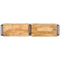 vidaXL Mueble de TV madera maciza de mango 140x30x40 cm