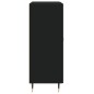 vidaXL Aparador de madera de ingeniería negro 69,5x34x90 cm vidaXL Aparador de madera de ingeniería negro 69,5x34x90 cm
