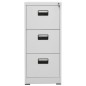 vidaXL Armario archivador de acero gris claro 46x62x102,5 cm vidaXL Armario archivador de acero gris claro 46x62x102,5 cm