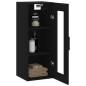 vidaXL Armario de pared negro 34,5x34x90 cm vidaXL Armario de pared negro 34,5x34x90 cm