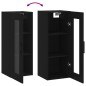 vidaXL Armario de pared negro 34,5x34x90 cm vidaXL Armario de pared negro 34,5x34x90 cm