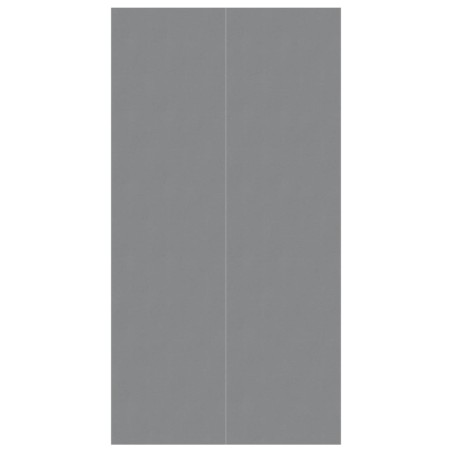 vidaXL Tapiz de suelo piscina geotextil poliéster gris claro 420x220cm