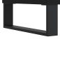 vidaXL Mueble de TV madera de ingeniería negro 103,5x30x50 cm