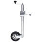 vidaXL Rueda jockey para remolque con abrazadera partida acero 60 mm vidaXL Rueda jockey para remolque con abrazadera partida acero 60 mm