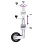 vidaXL Rueda jockey para remolque con abrazadera partida acero 60 mm vidaXL Rueda jockey para remolque con abrazadera partida acero 60 mm