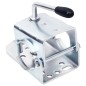vidaXL Rueda jockey para remolque con abrazadera partida acero 60 mm vidaXL Rueda jockey para remolque con abrazadera partida acero 60 mm