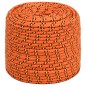 vidaXL Cuerda de barco polipropileno naranja 8 mm 250 m