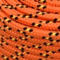 vidaXL Cuerda de barco polipropileno naranja 8 mm 250 m