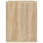 vidaXL Mesita de noche de pared color roble Sonoma 50x36x47 cm vidaXL Mesita de noche de pared color roble Sonoma 50x36x47 cm