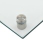 vidaXL Protector contra salpicaduras cocina vidrio templado 70x50 cm
