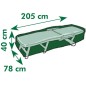 Nature Funda para muebles de jardín para hamacas 205x78x40 cm Nature Funda para muebles de jardín para hamacas 205x78x40 cm