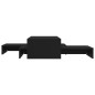 vidaXL Mesa de centro apilable contrachapada negro 100x100x26,5 cm vidaXL Mesa de centro apilable contrachapada negro 100x100x26,5 cm
