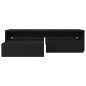 vidaXL Mesa de centro apilable contrachapada negro 100x100x26,5 cm vidaXL Mesa de centro apilable contrachapada negro 100x100x26,5 cm