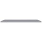 vidaXL Estantes flotantes de pared 2 uds MDF gris 120x23,5x3,8 cm