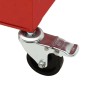 vidaXL Carro para herramientas con 4 cajones acero rojo vidaXL Carro para herramientas con 4 cajones acero rojo
