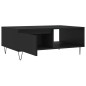 vidaXL Mesa de centro madera de ingeniería negro 90x60x35 cm vidaXL Mesa de centro madera de ingeniería negro 90x60x35 cm