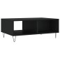 vidaXL Mesa de centro madera de ingeniería negro 90x60x35 cm vidaXL Mesa de centro madera de ingeniería negro 90x60x35 cm