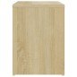 vidaXL Mesitas de noche 2 uds contrachapada roble Sonoma 40x30x40 cm vidaXL Mesitas de noche 2 uds contrachapada roble Sonoma 40x30x40 cm