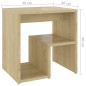 vidaXL Mesitas de noche 2 uds contrachapada roble Sonoma 40x30x40 cm vidaXL Mesitas de noche 2 uds contrachapada roble Sonoma 40x30x40 cm