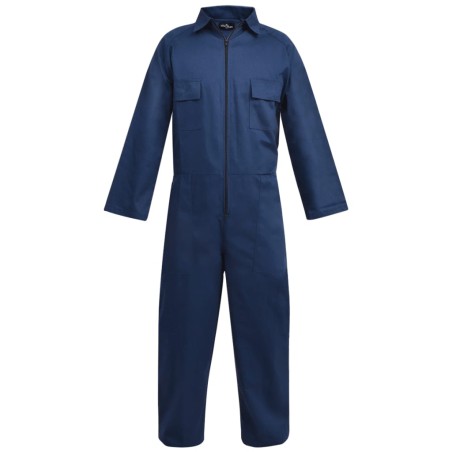 vidaXL Mono de trabajo de hombre talla XXL azul