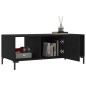 vidaXL Mesa de centro madera contrachapada negro 102x50x40 cm vidaXL Mesa de centro madera contrachapada negro 102x50x40 cm