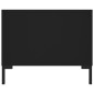 vidaXL Mesa de centro madera contrachapada negro 102x50x40 cm vidaXL Mesa de centro madera contrachapada negro 102x50x40 cm