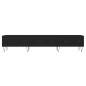 vidaXL Mueble de TV madera de ingeniería negro 150x36x30 cm vidaXL Mueble de TV madera de ingeniería negro 150x36x30 cm